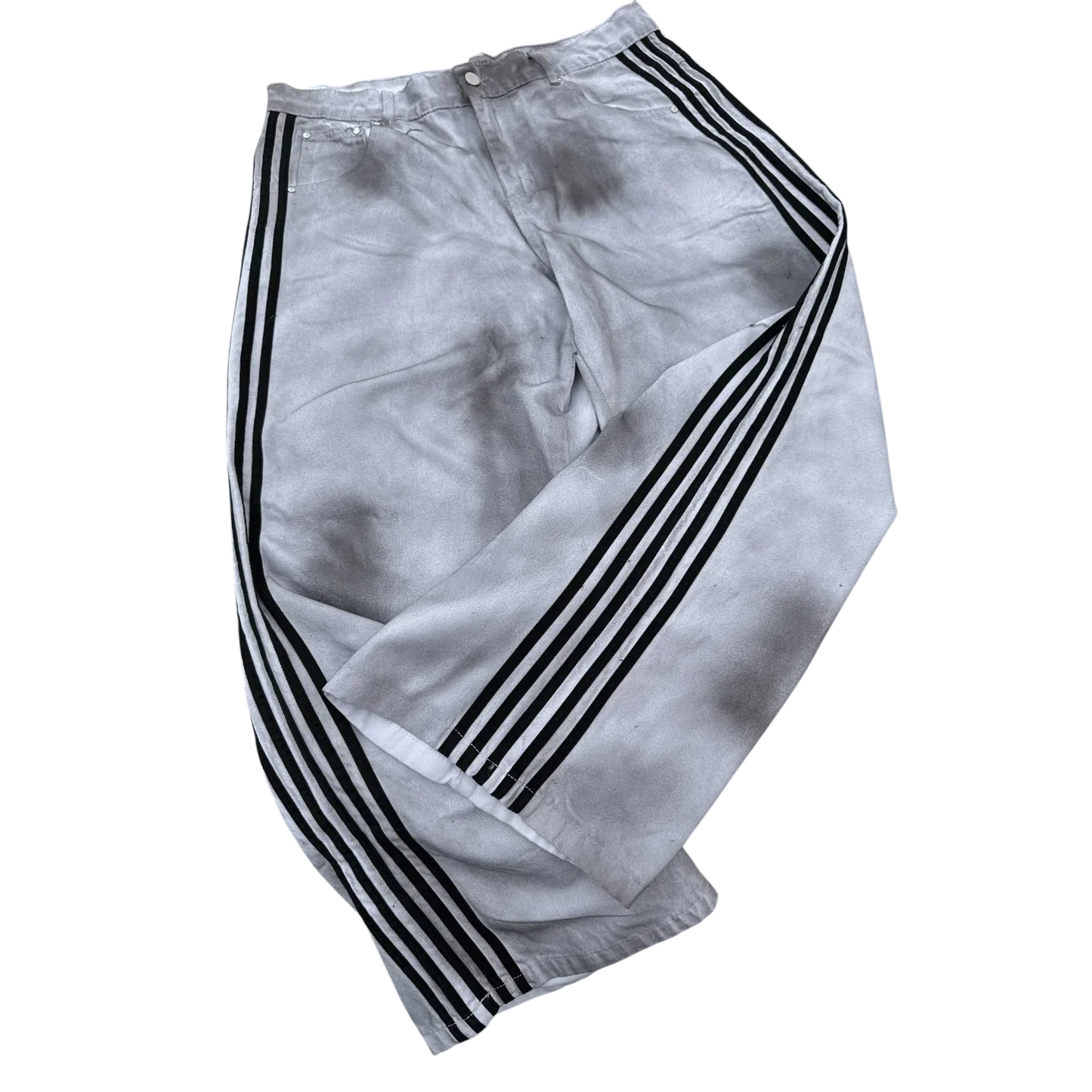 Y2K Baggy Jeans Harajuku vintage Striped Embroidered high quality Sweatpants men women Hip Hop Casual wide leg jeans streetwear