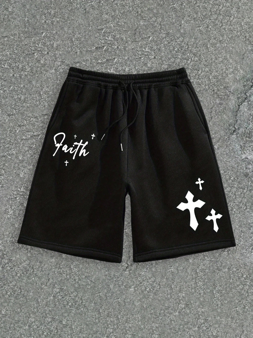 Men's casual shorts with fashionable printed design, regular loose cotton short sleeved shirt, fashionable and trendy shorts