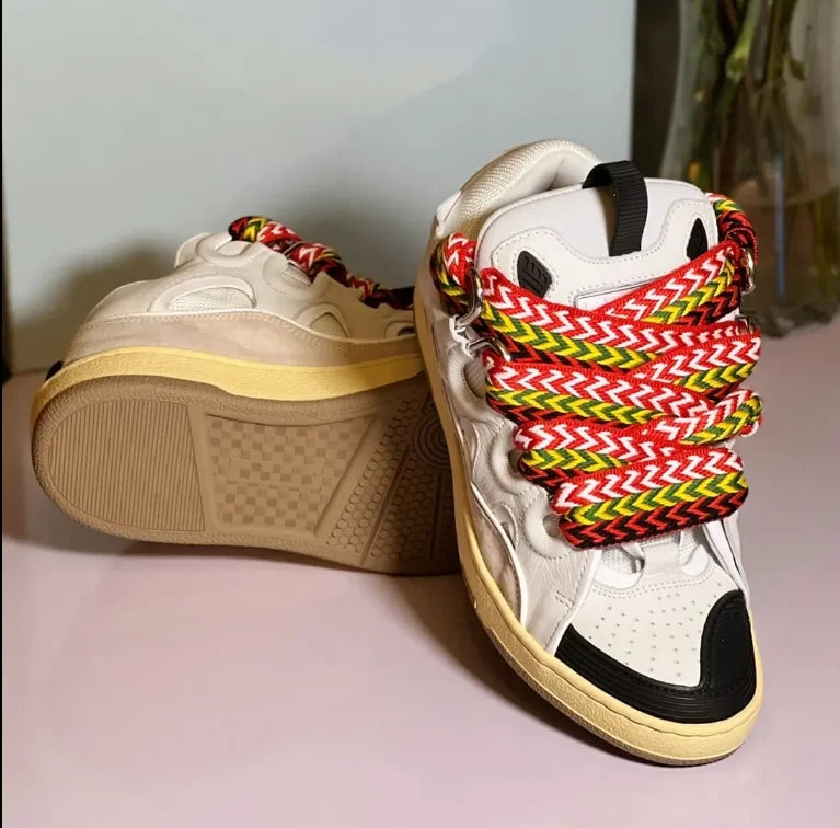 Lace up Low Cut Casual Sports Board Shoes