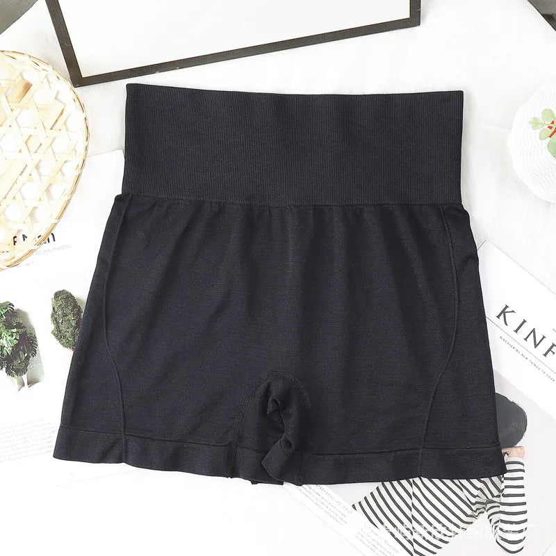 High Waist Shorts Women Hip Push Up Shorts Safety Short Pants Seamless Boxer Panty Female Tummy Control Fitness Underwear