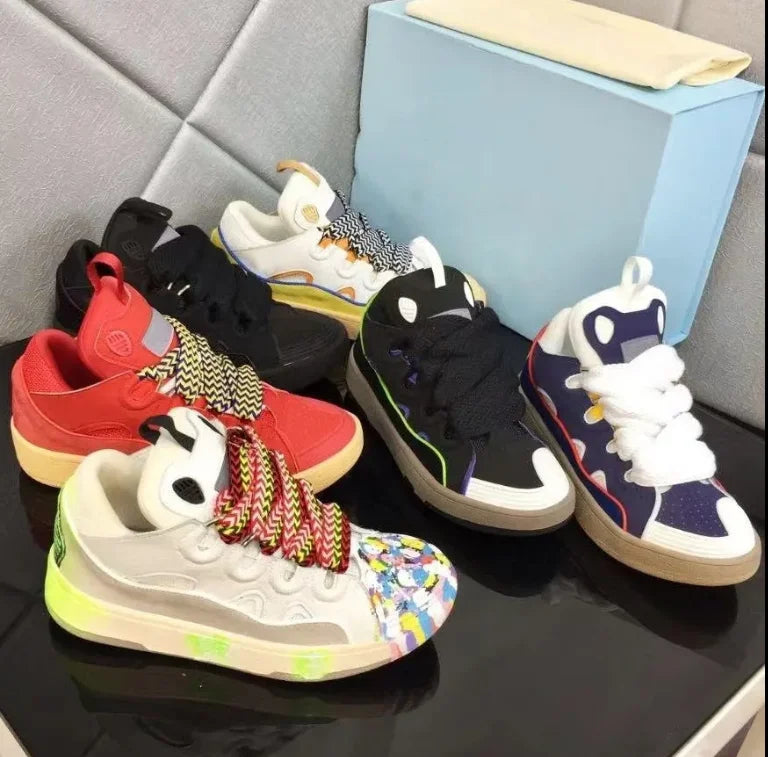 Lace up Low Cut Casual Sports Board Shoes