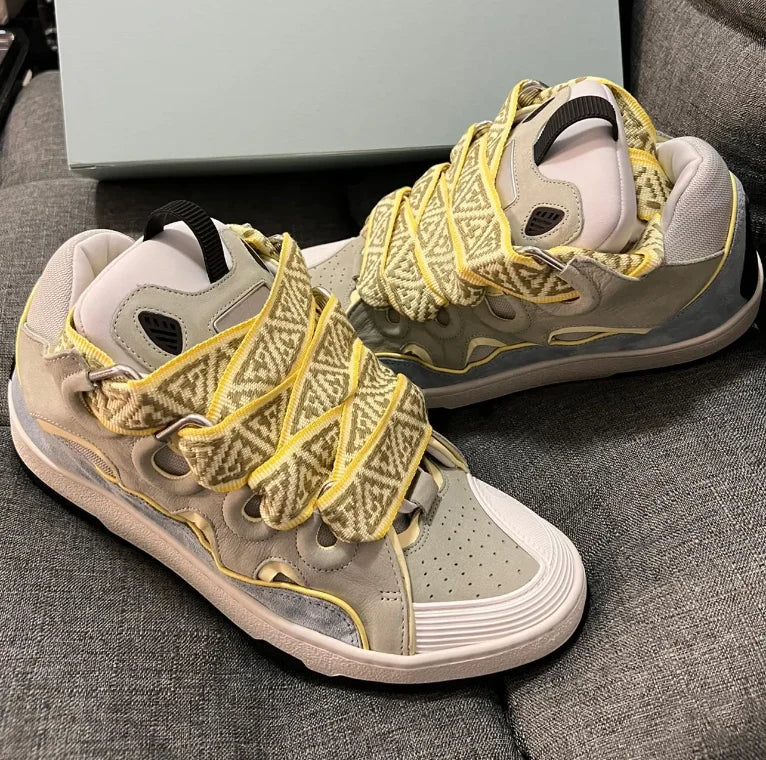 Lace up Low Cut Casual Sports Board Shoes