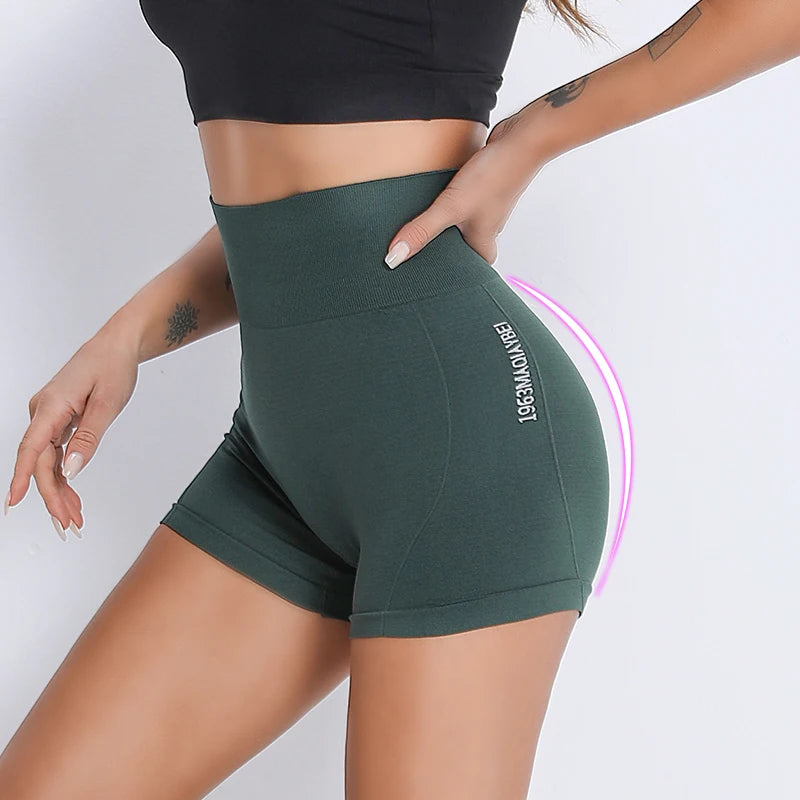 High Waist Shorts Women Hip Push Up Shorts Safety Short Pants Seamless Boxer Panty Female Tummy Control Fitness Underwear