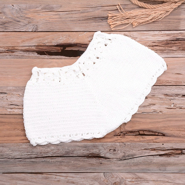 Sexy Halter Tie Knitting Bikini New Beach Crochet Swimwear H