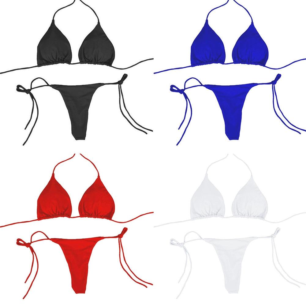 Bikini Brazilian Swimsuit Sexy Women Push-up Bra Bikini Set