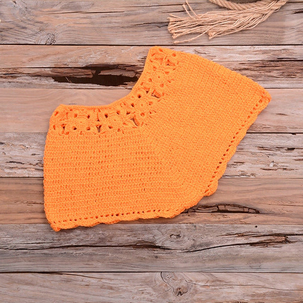 Sexy Halter Tie Knitting Bikini New Beach Crochet Swimwear H