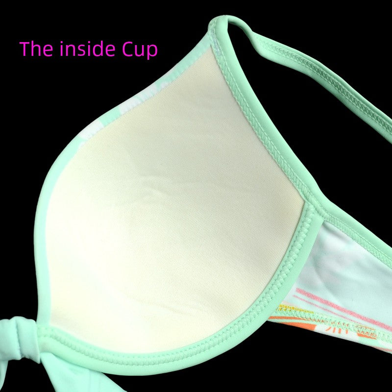 Fashion Plus Size Swimsuit Export Bikini Steel Bracket Gathered Sexy Women's Separates Swimming Suit Special Offer Big Sale Bikini