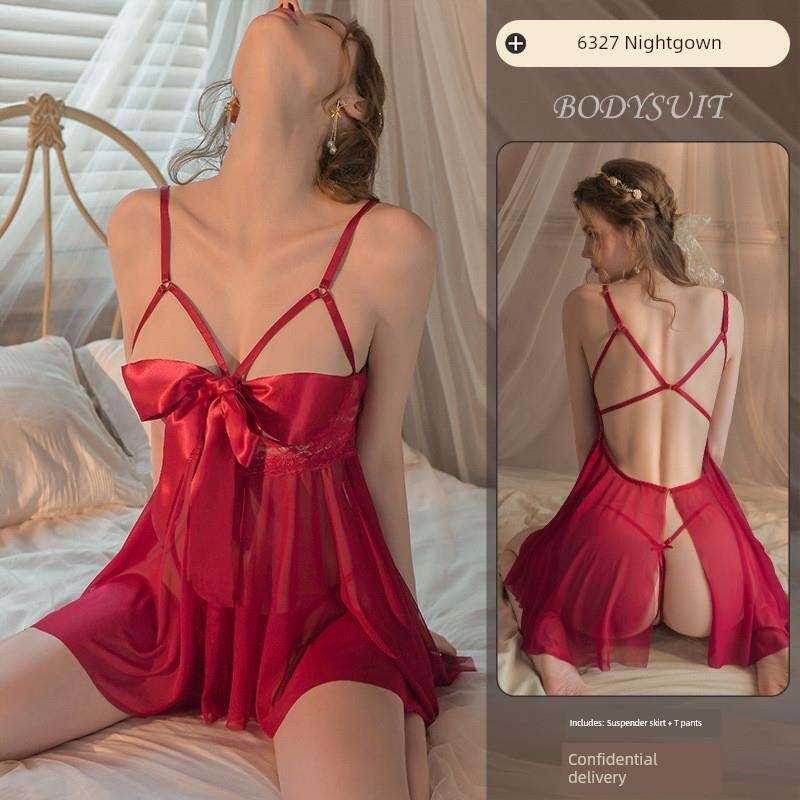 S-2XL Sexy Lingerie Hot Porno Women Baby Doll Dress Erotic L