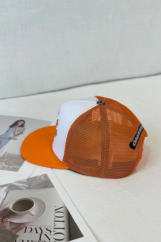 2025 New embroidered net cap for men and women outdoor sun protection baseball cap, versatile for spring and summer baseball cap