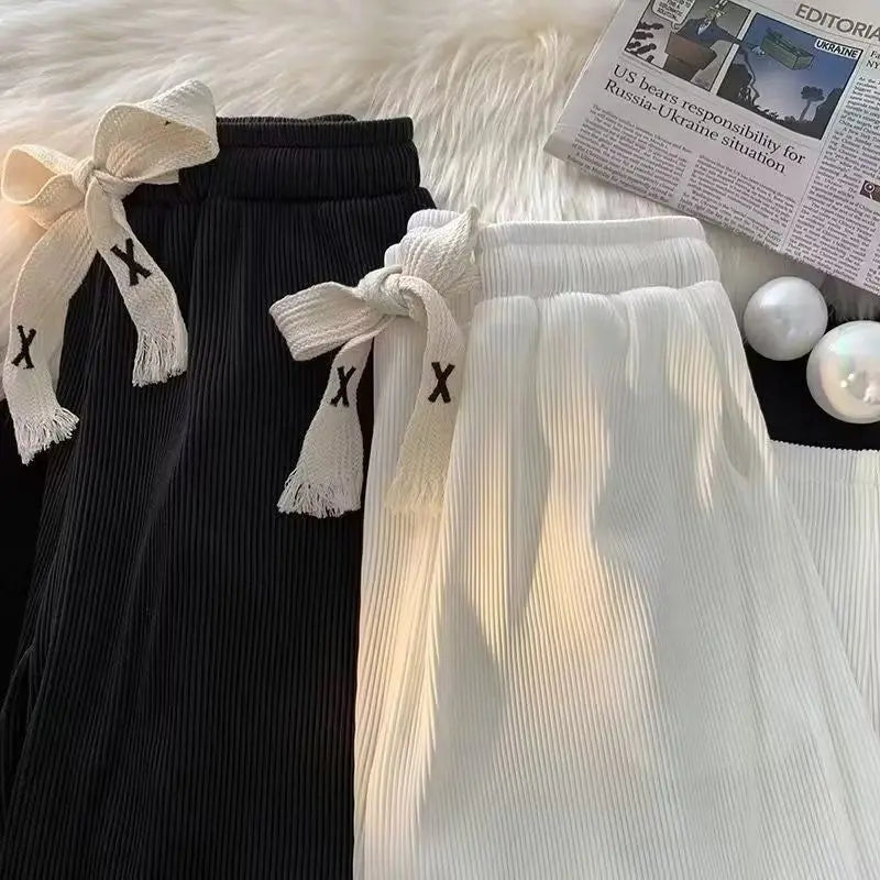 Summer Men's Lightweight Ice Silk Casual Pants