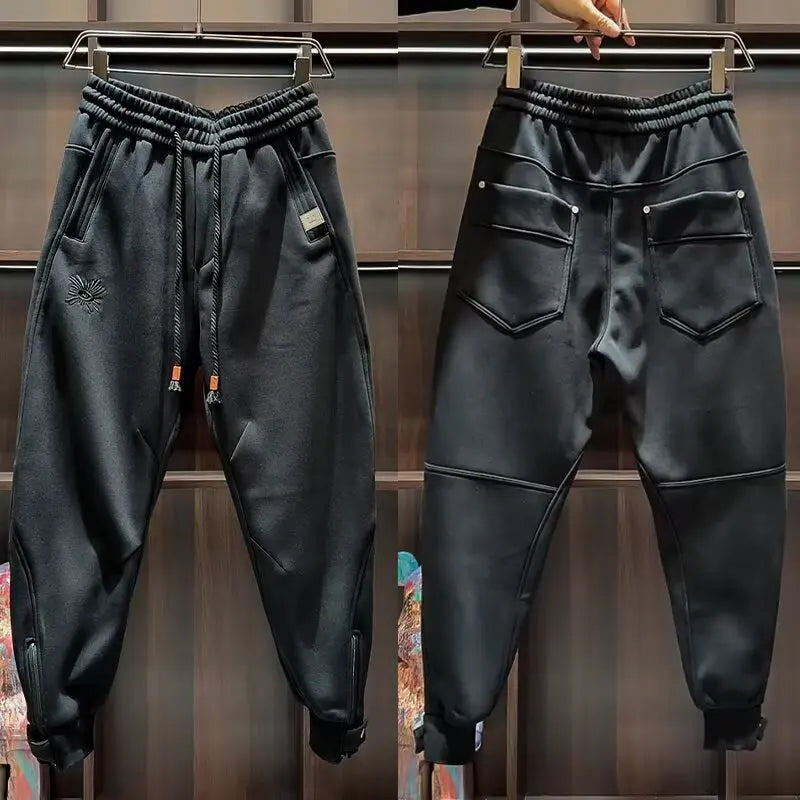 Wide Pants Man Jogger Pants Men Clothing Men's Autumn Clothes Mens Trousers Running Youngla Gym Man Sport Big Size Sweatpants