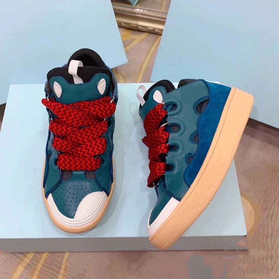 Chaussures en dentelle rondes pour femmes, recommande d'augmenter les chaussures mixtes, documents, Parker, mode décontractée