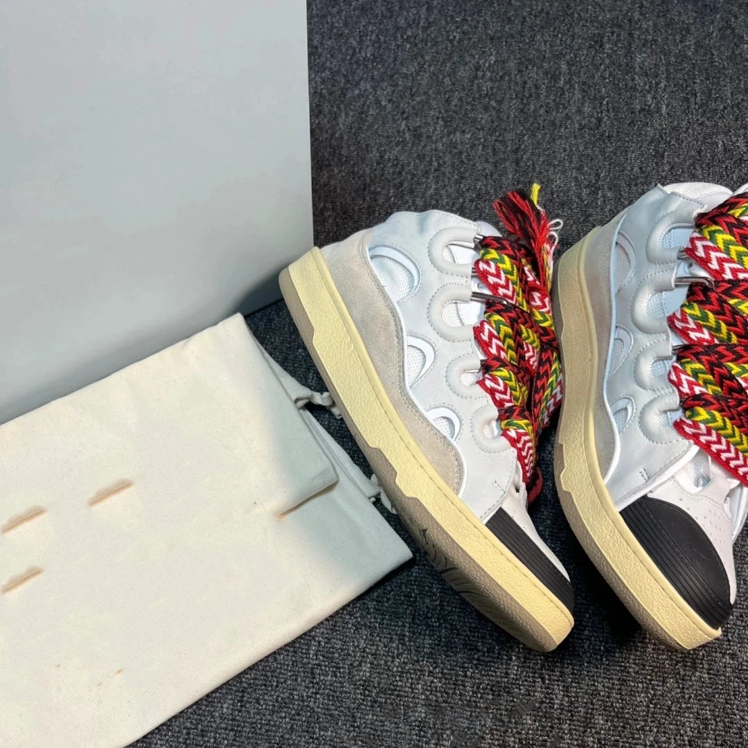 Chaussures en dentelle rondes pour femmes, recommande d'augmenter les chaussures mixtes, documents, Parker, mode décontractée