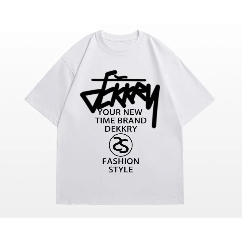 2025 Summer Retro Hip Hop Print WWE Fitness T-Shirts The Women Men Clothing Streetwear Graphic T Shirts Harajuku Camisetas Surf