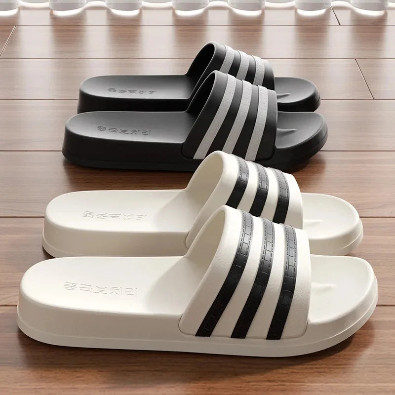 Slip-On Home Indoor Bathroom Anti-Slip Couple Outdoor Wearable Ladies Men Slippers Comfortable EVA Material Slipper Shoes