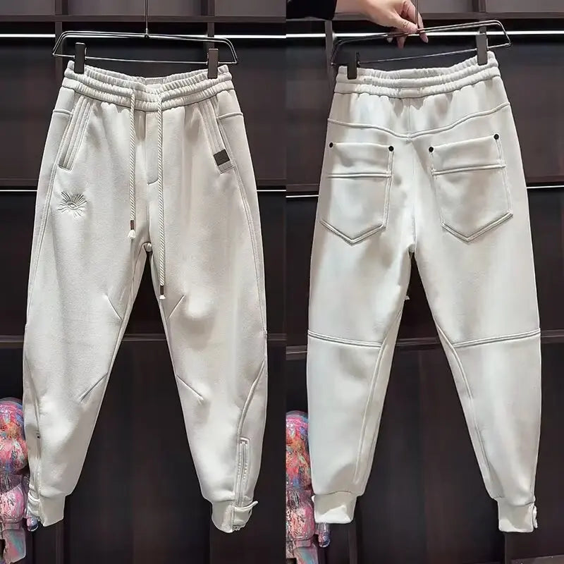 Wide Pants Man Jogger Pants Men Clothing Men's Autumn Clothes Mens Trousers Running Youngla Gym Man Sport Big Size Sweatpants
