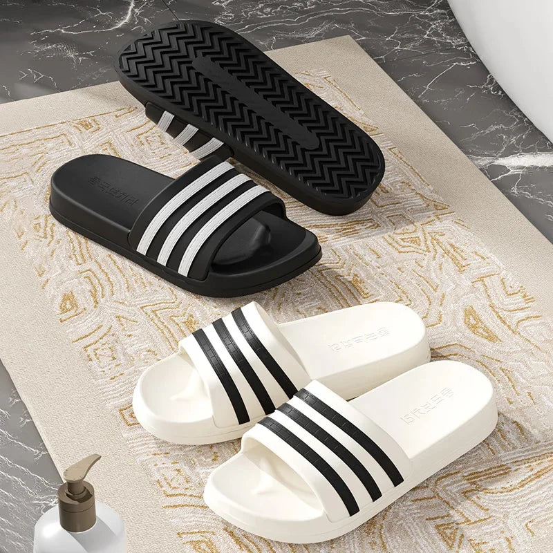 Slip-On Home Indoor Bathroom Anti-Slip Couple Outdoor Wearable Ladies Men Slippers Comfortable EVA Material Slipper Shoes