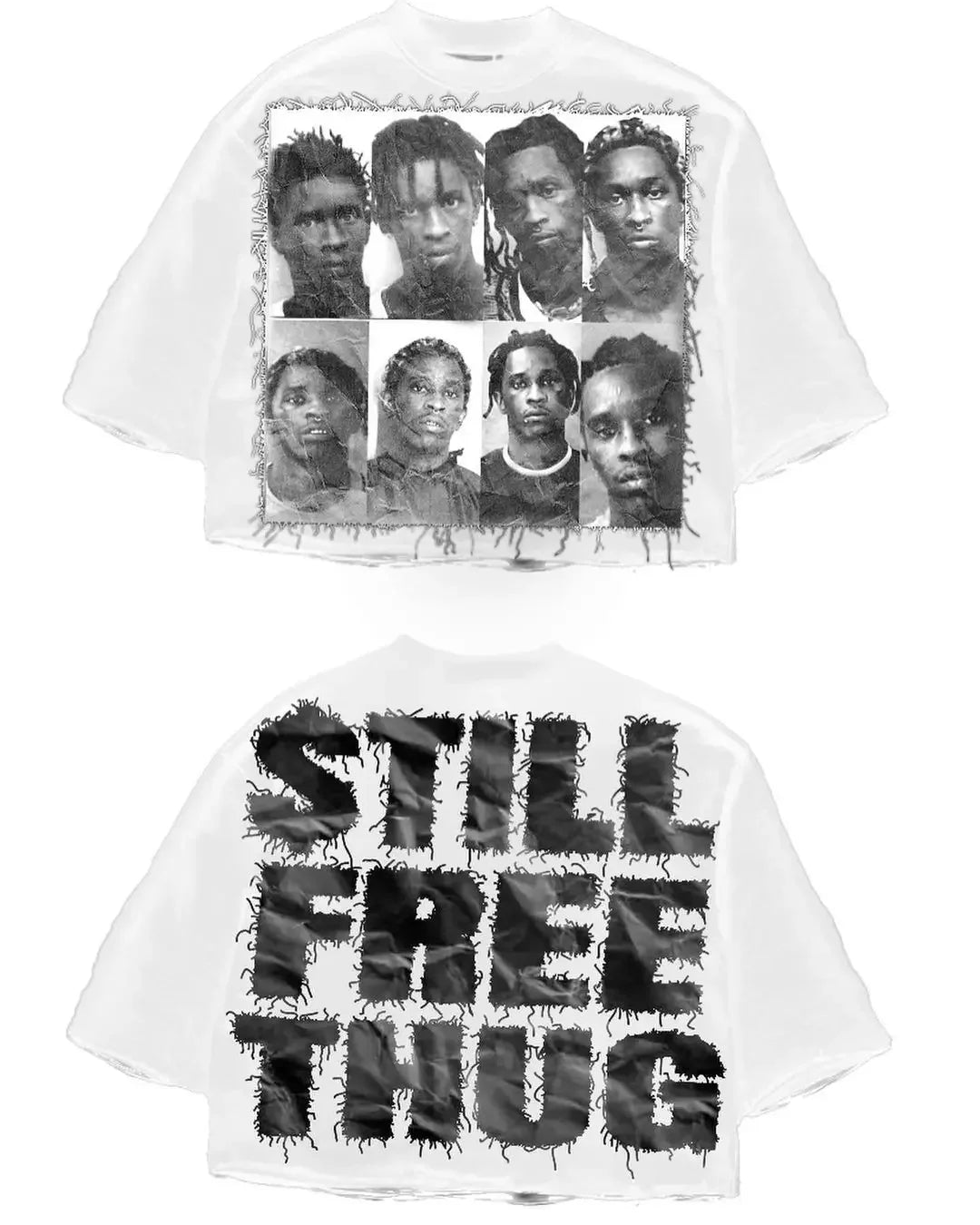 Gothic Summer American New Street Tops Clothing Harajuku Hip Hop Letter Graphic Character Print Y2K Cotton Couple Short Sleeve