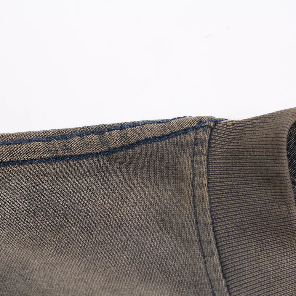 Hip Hop T-Shirt Men Streetwear 2025 Letter Graffiti Tie Dye T Shirt Harajuku Cotton Unisex Tops Tees Y2K Clothing