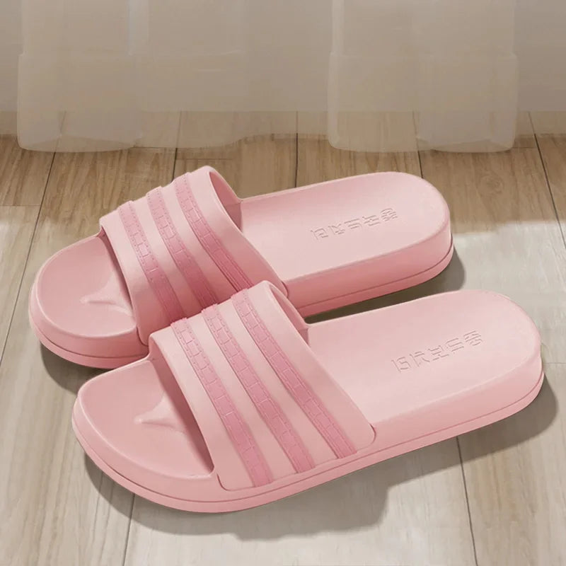 Slip-On Home Indoor Bathroom Anti-Slip Couple Outdoor Wearable Ladies Men Slippers Comfortable EVA Material Slipper Shoes