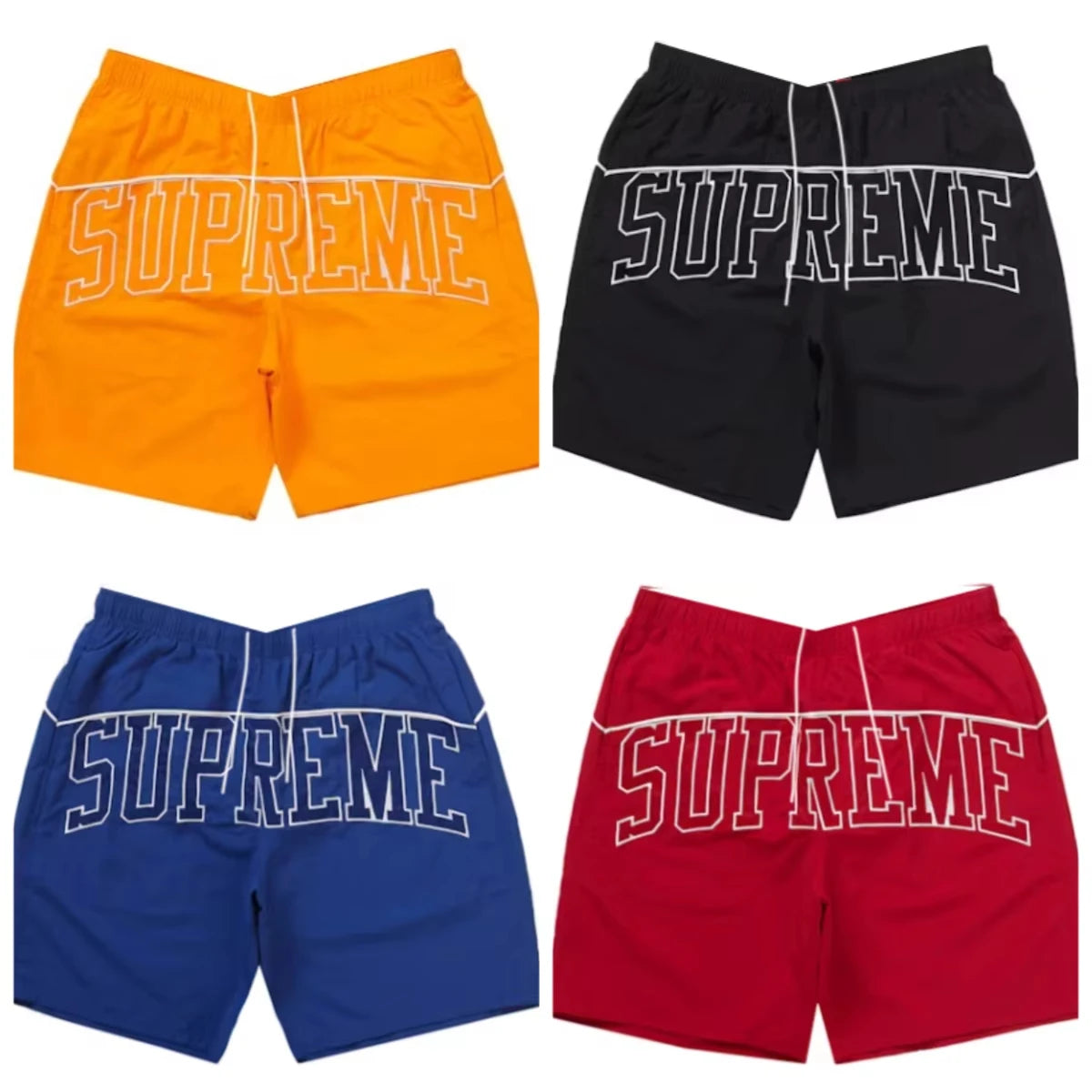 2025 Summer Hot-selling New Casual Men's Shorts 3D Printing Elastic Loose Sports Running Fitness Fast-drying Breathable Shorts