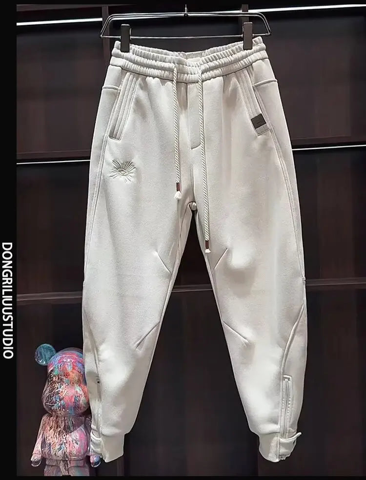 Wide Pants Man Jogger Pants Men Clothing Men's Autumn Clothes Mens Trousers Running Youngla Gym Man Sport Big Size Sweatpants