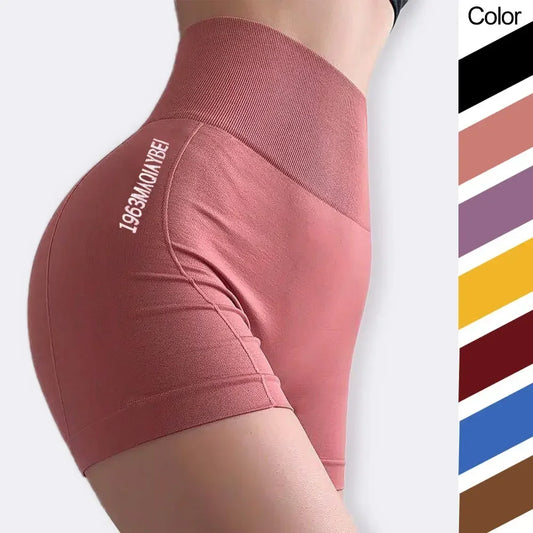 Women's Seamless Sports Shorts Fitness Shorts Women Booty Shorts Push Up Leggings Biker Shorts Fitness Gym Running Yoga Shorts