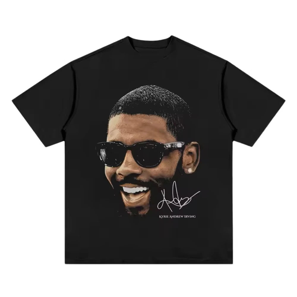 American professional basketball star sports Tee Shirt Homm Men Clothing short sleeve Round Neck Printing Pullover T-shirt 50370
